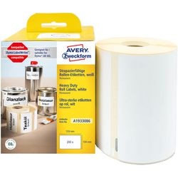 Avery kompatibel mit Dymo LW 1933086, langlebige, ultrastarke XL-Etiketten, selbstklebend, w