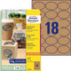 Etiketten avery l7103-25 63 x 42 mm