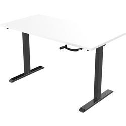 Sitz-Steh-Arbeitsplatz burslibl120white