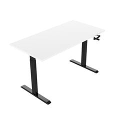 Sitz-Steh-Arbeitsplatz burslibl180weiß