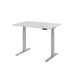 Bach Sitz-Steh-Schreibtischhammer VXDKB12 5 S grau 1200 x 800 mm