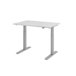 Bach Sitz-Steh-Schreibtischhammer VXMKA12 5 S grau 1200 x 800 mm