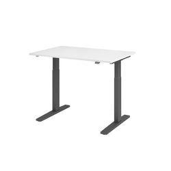 Bach Sitz-Steh-Schreibtischhammer VXMKA12 B G weiß 1200 x 800 mm
