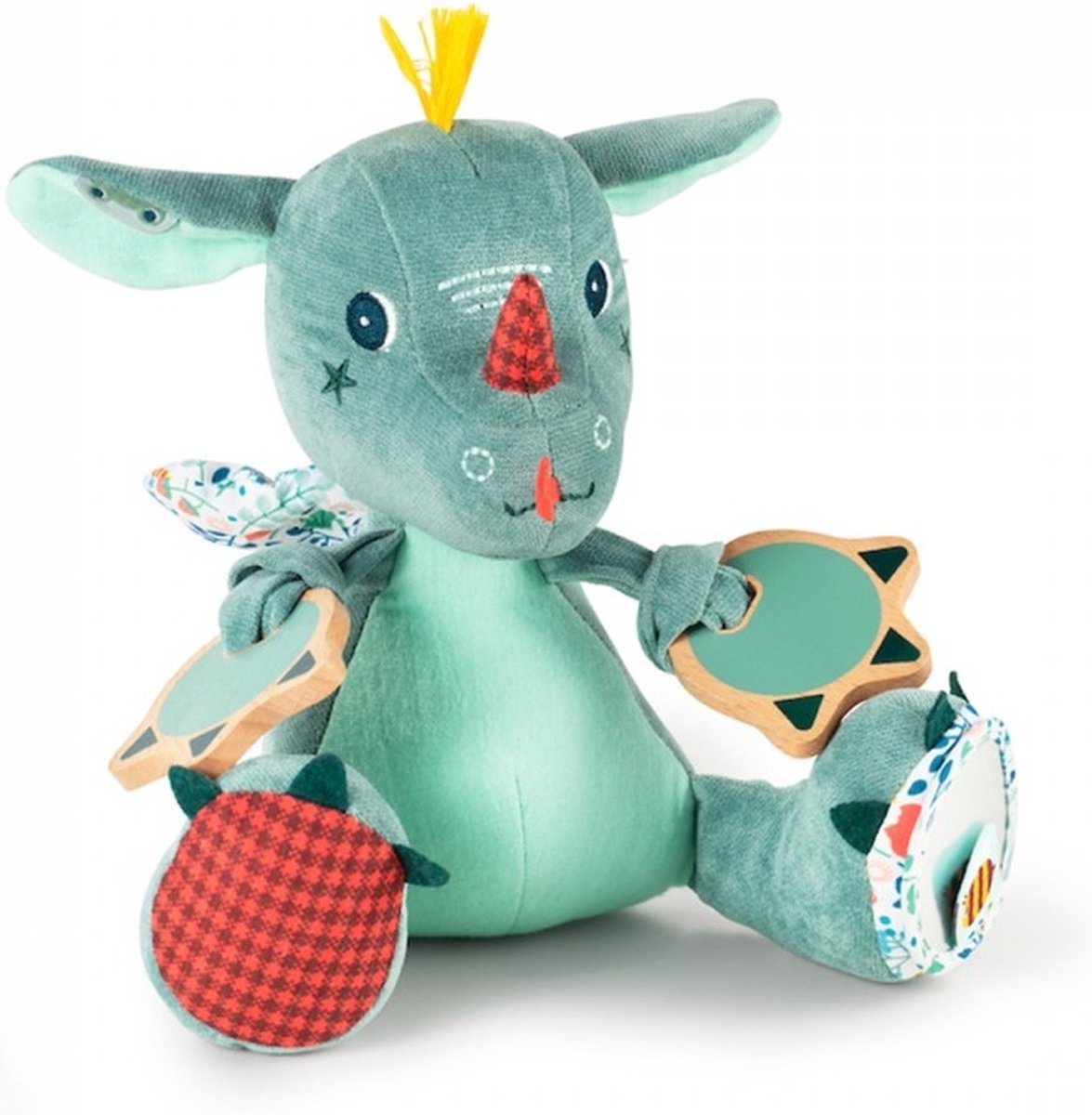 Lilliputiens – Multiaktivitätsplüsch – Joe der Drache