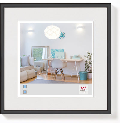 Walther New Lifestyle - Kunststoffrahmen - Fotogröße 20x20 cm - Schwarz