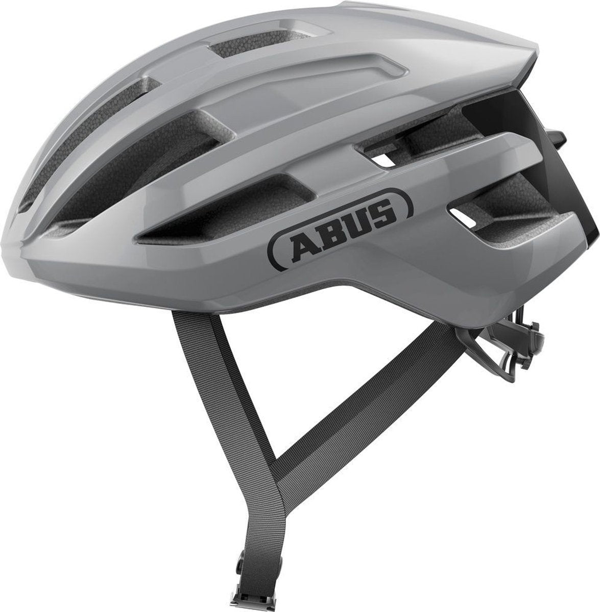 Abus Helm Powerdome Ace Race grau L 57-61cm