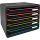 Kommode Exacompta 308914d schwarz Büro schwarz