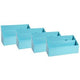 Briefhalter Exacompta 67962d Aquarell Pastellblau 4er Pack