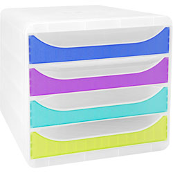 Kommode Exacompta 310399d Chromaline-Farbpalette