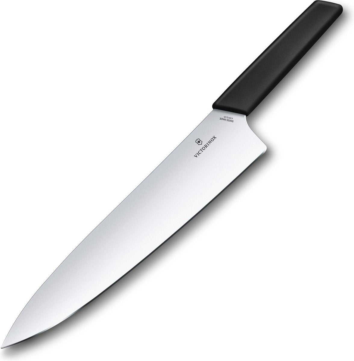 Victorinox Schweizer modernes Kochmesser – 25 cm – Edelstahl PP-Kunststoff – Schwarz