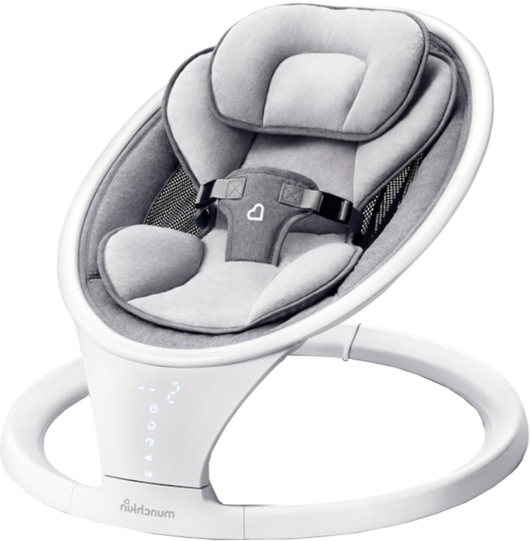 Munchkin Swing – Babyschaukelstuhl, elektrisch, leicht, Bluetooth – Schaukelstuhl