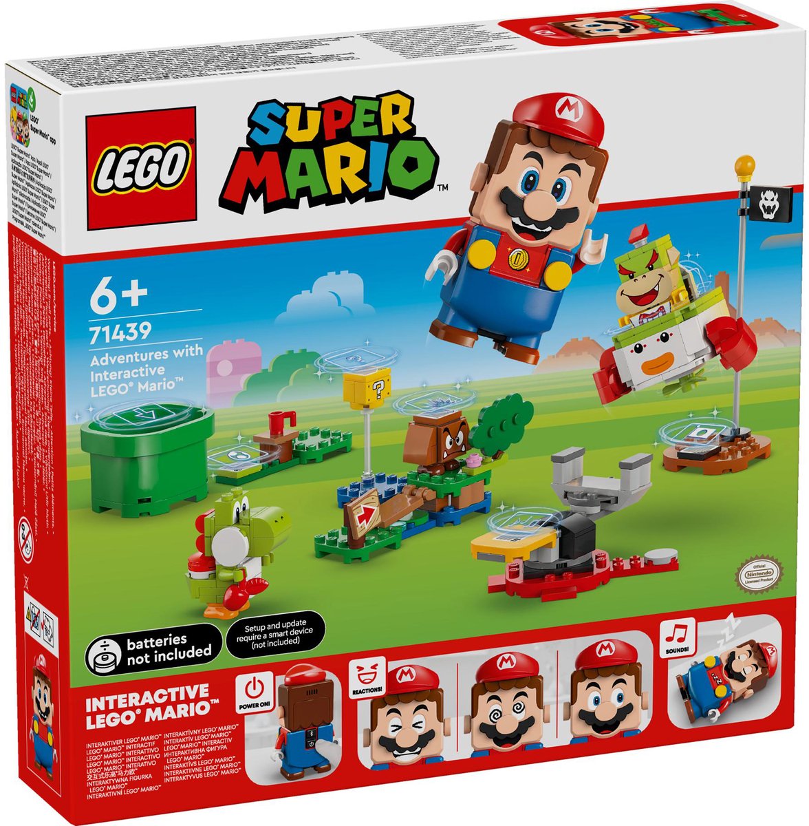 LEGO LEGO Super Mario 71439 Abenteuer mit interaktivem Mario