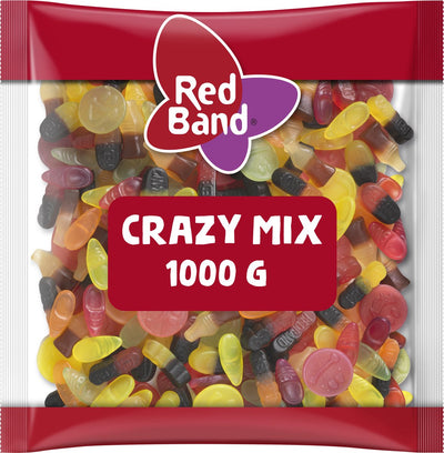 Red Band Crazy Mix Candy - süße Mischung - Beutel 1000g