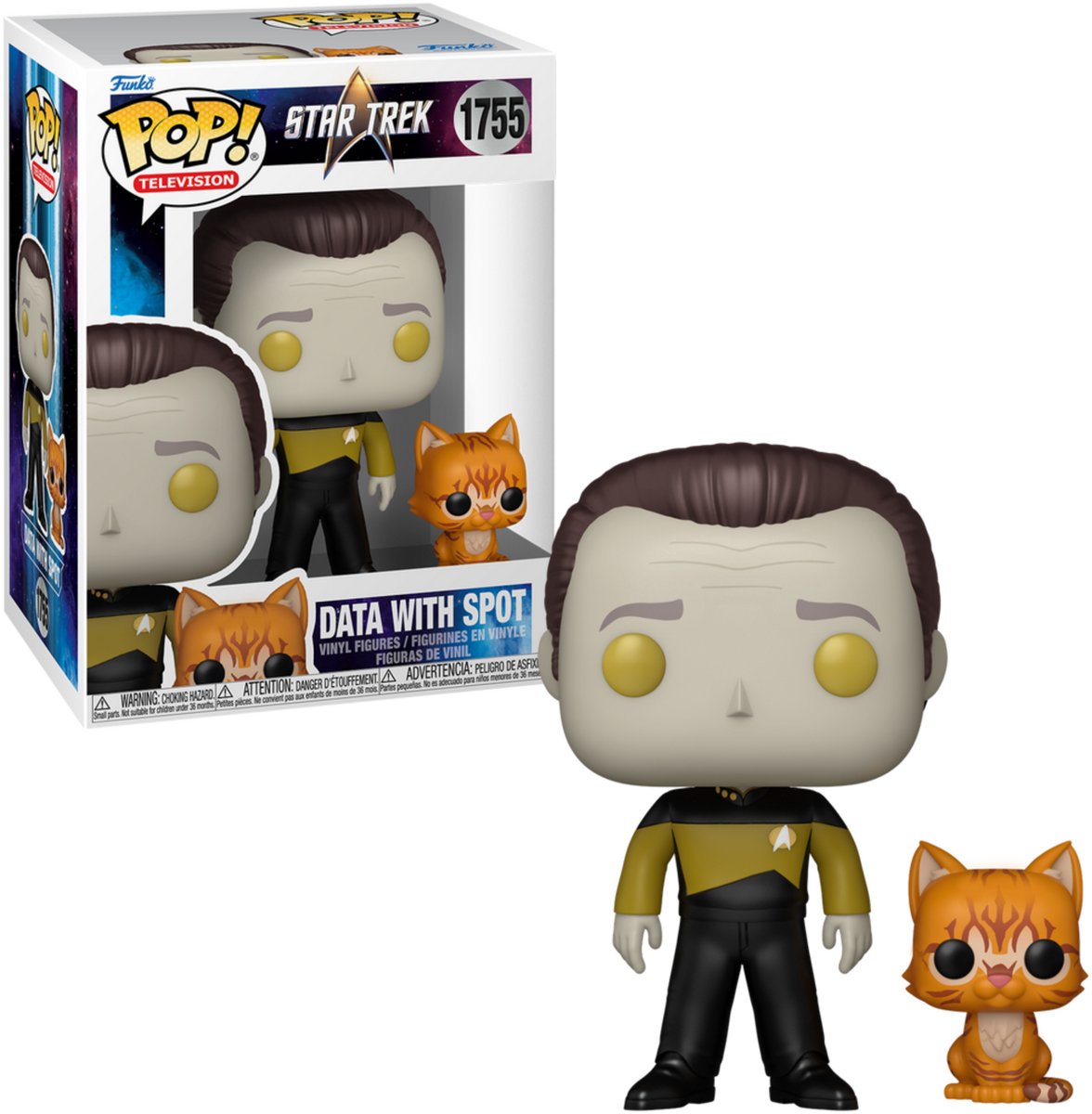 Funko Star Trek Pop! TV-Vinyl-Figurendaten mit Spot #1755