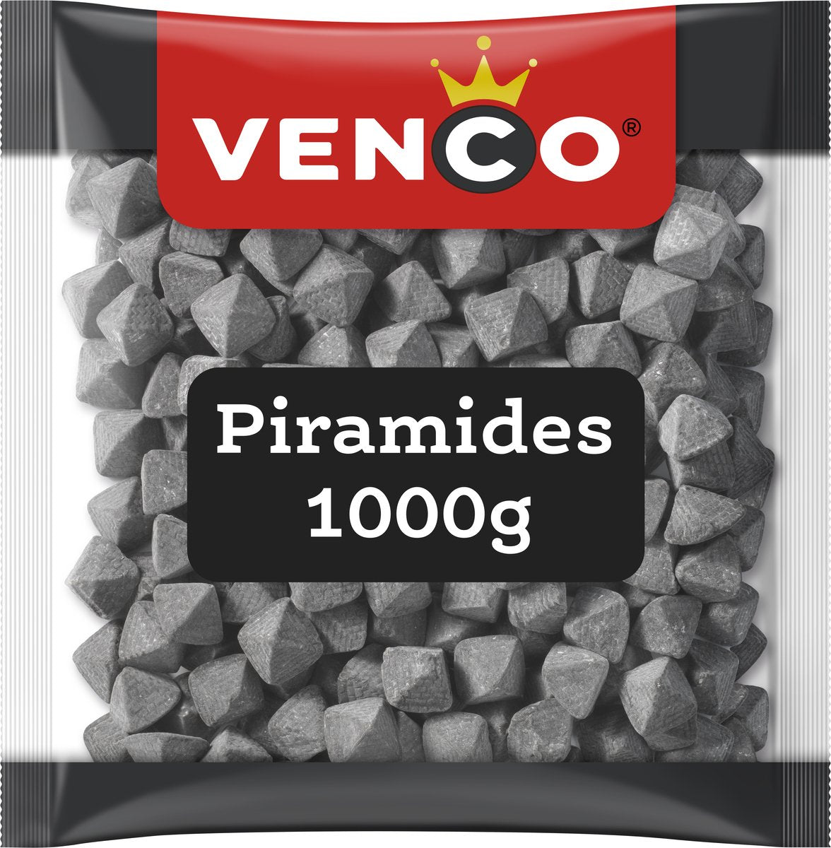 Venco-Pyramiden - süßes Lakritz - 1000g