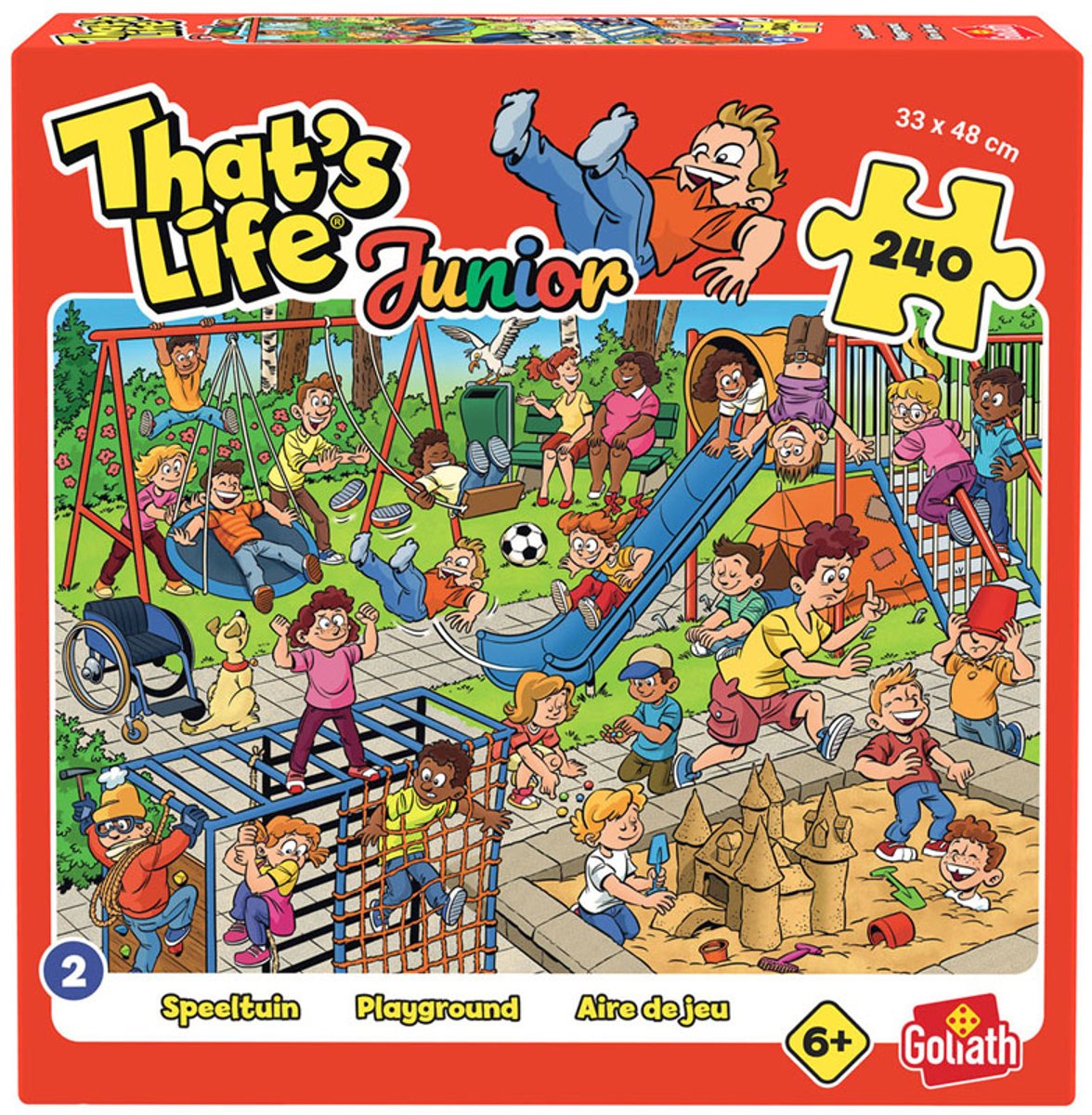 Goliath Games Goliath That's Life Junior Spielplatz-Puzzle – 240 Teile.