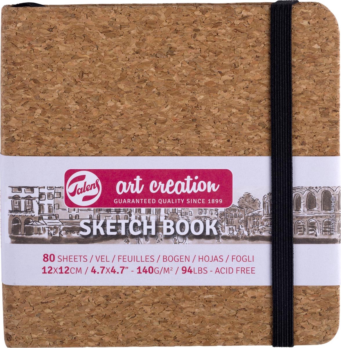 Talens Art Creation Skizzenbuch – Kork – 12 x 12 cm