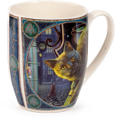 Lisa Parker Rusty Cauldron Kat Porzellanbecher