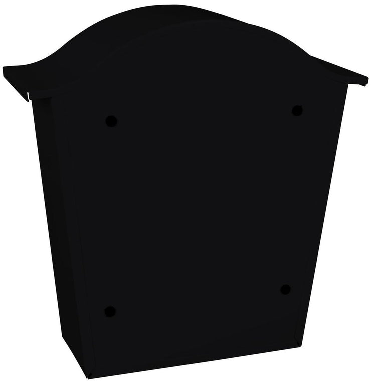 V-Teil - Wandbriefkasten Tatifan - verzinkter Stahl pulverbeschichtet - schwarz - Briefkasten