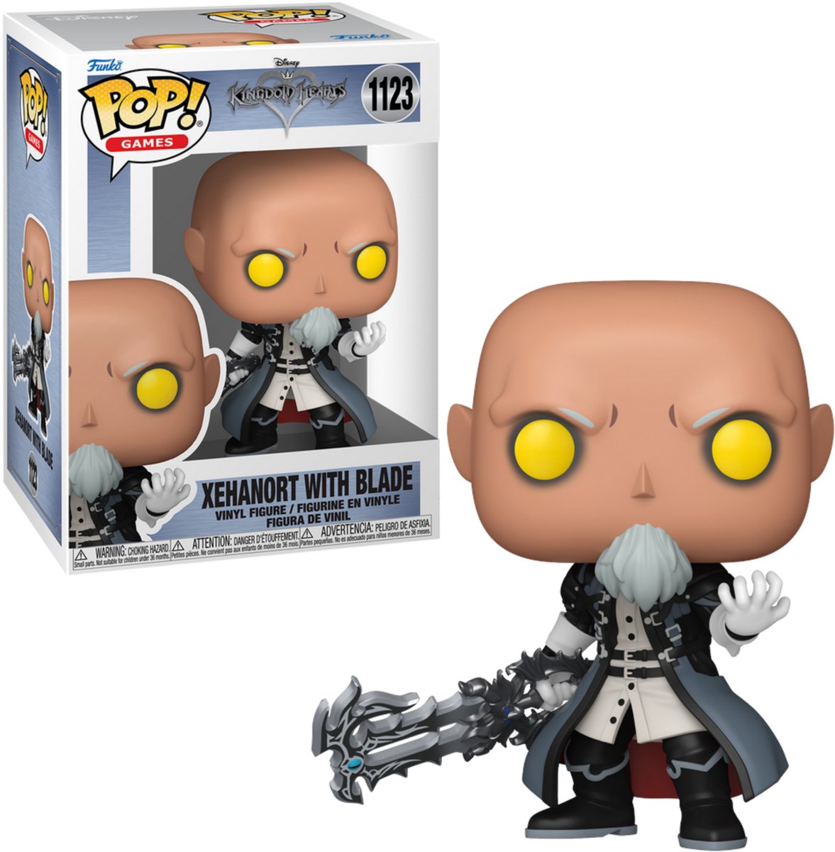 Funko Kingdom Hearts Pop! Spiele Vinylfigur Xehonort mit Klinge 9 cm