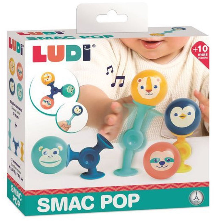 Ludi -smac Puppe - Saugnapfspielzeug