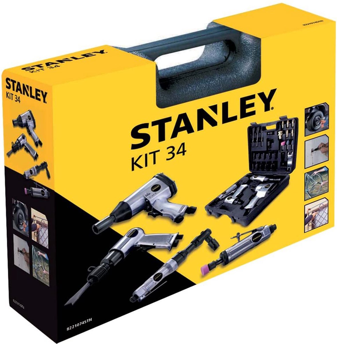 Stanley-Pneumatikbausatz – 34-teilig