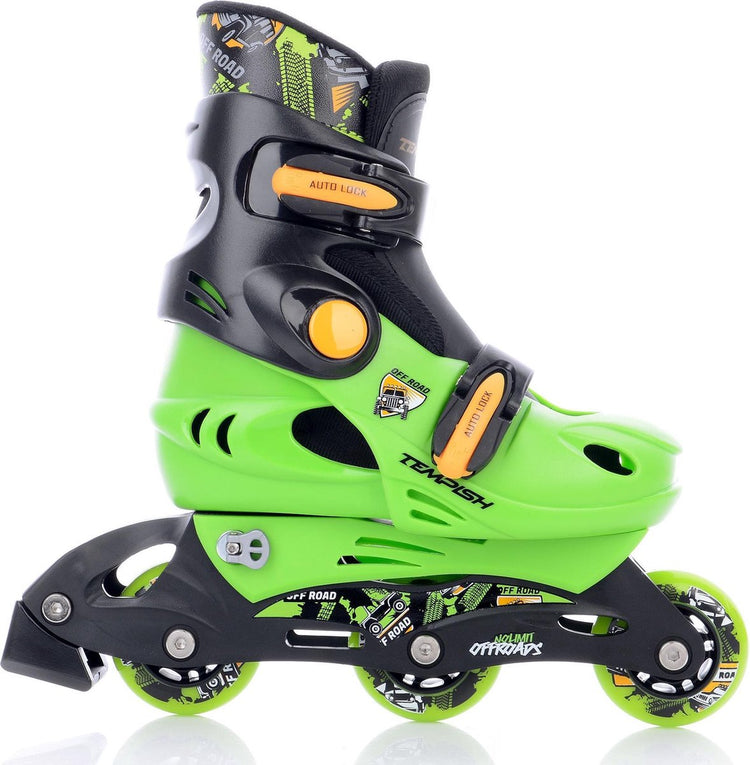 Tempish – Baby-Skate-Set Racer – Inline-Skates – Kinder – verstellbar – inklusive Sicherheitsset – Größe 26-29