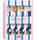 Blondes Amsterdam, Specials, Tier: Teelöffel-Set Katze