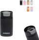 Kambukka Olympus Thermobecher 300 ml – Kaffeebecher to go – leicht zu reinigen – auslaufsicherer Kaffeebecher – Edelstahl – Schwarz