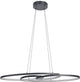 Eglo Gianella Hängelampe - LED - Aluminium|Stahl|Kunststoff - Schwarz|Weiß