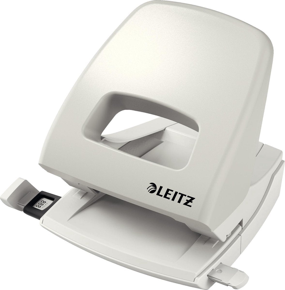 Leitz nexxt Locher – stanzt bis zu 25 Blatt – hellgrau