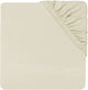 Jollein – Baby-Spannbettlaken aus Jersey (Elfenbein) – Baumwolle – 60 x 120 cm