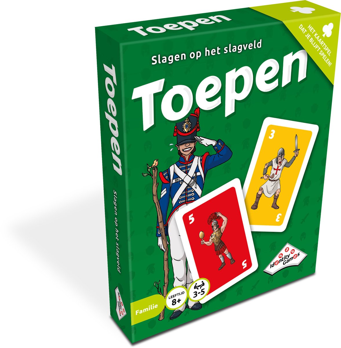 Identitätsspielkartenspiel