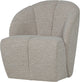 Woood Mojo Drehsessel - Bouclé - Ecru Melange - 75x68x77