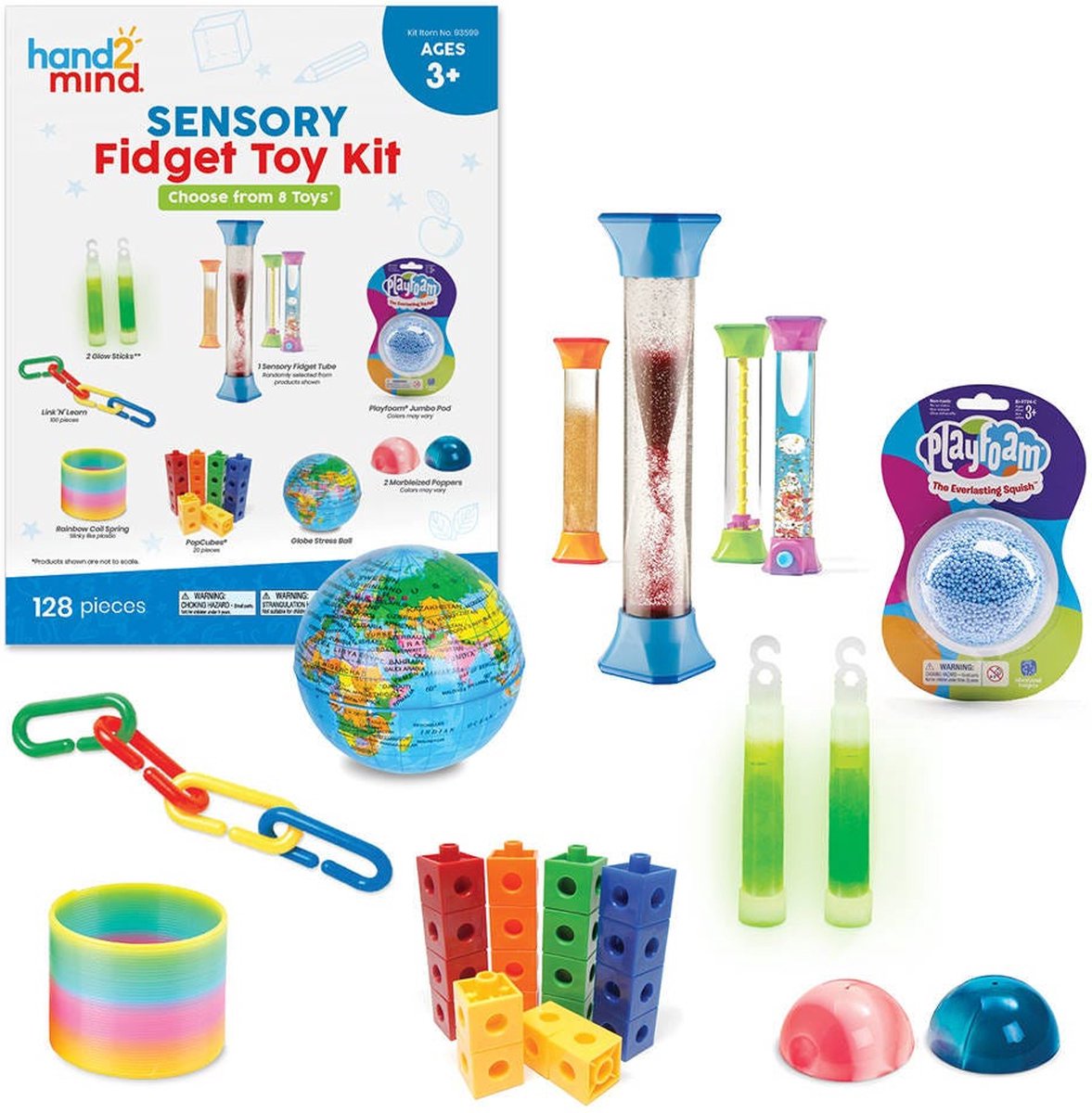Lernressourcen sensorisches Zappelspielzeugset – 3+