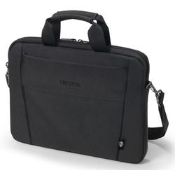 Dicota Laptoptasche D31308-RPET 300D 100 % Polyester mit 2-facher PU-Rückseite schwarz