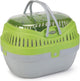 Beeztees Travica – Reisekorb – für Nagetiere – für Kaninchen – grüngrau – 27 x 20 cm