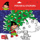 Clavis Joy Malposter Hexe Mimi feiert Weihnachten