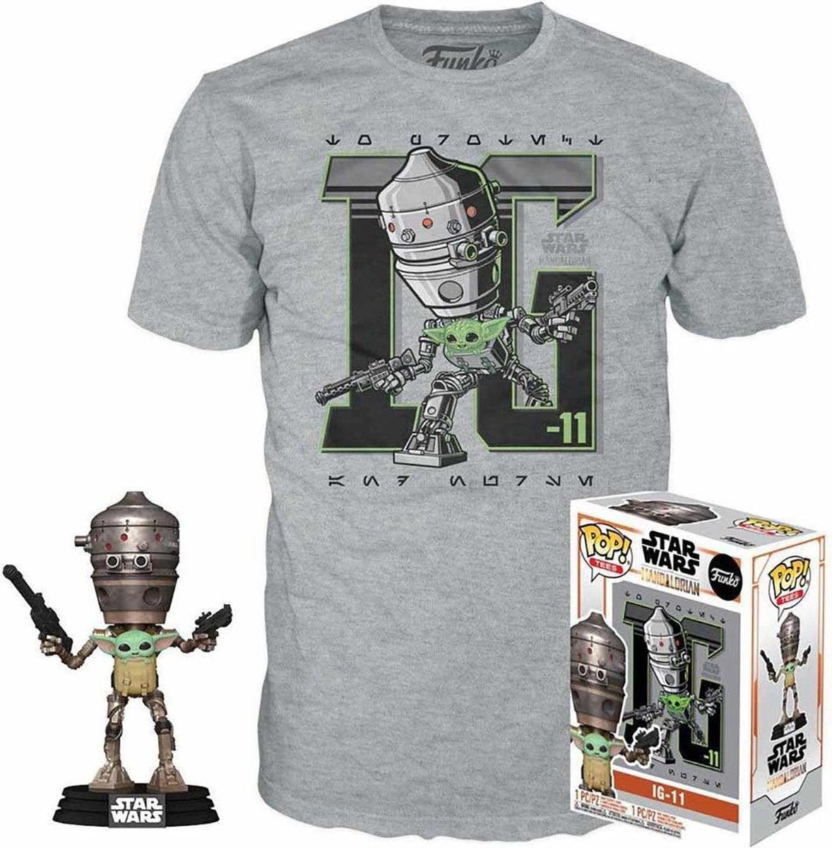 Funko Star Wars The Mandalorian Pop! Abschlagsbox Kind in Schulranzen