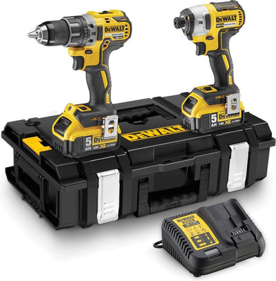 Dewalt dck266p2 Kombi-Set – mit Akku-Schlagbohrmaschine und Akku-Schlagschrauber – 18 V