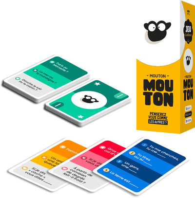 Geronimo-Spiele Mouton Mouton - - Geldautomatenspiele - Jeux de Cartes - Fr - Jeux d'Ambiance - Partyspiele