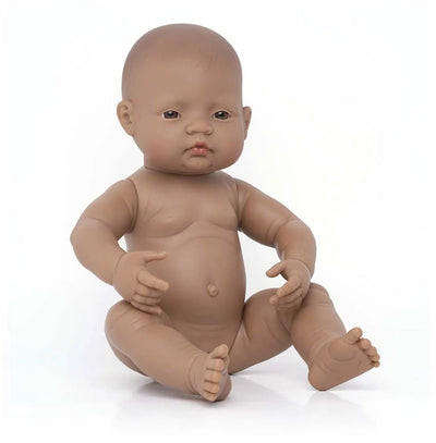 Miniland Babypuppe - Latin Girl 40cm - mit Vanilleduft - wasserfest - 10 Monate