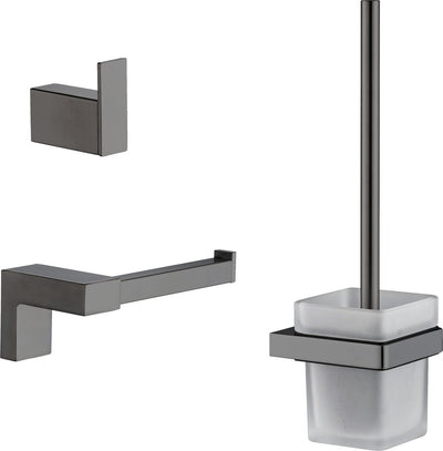 Plieger Altea WC-Set – Wandmontage – komplett – gebürstetes Rotguss