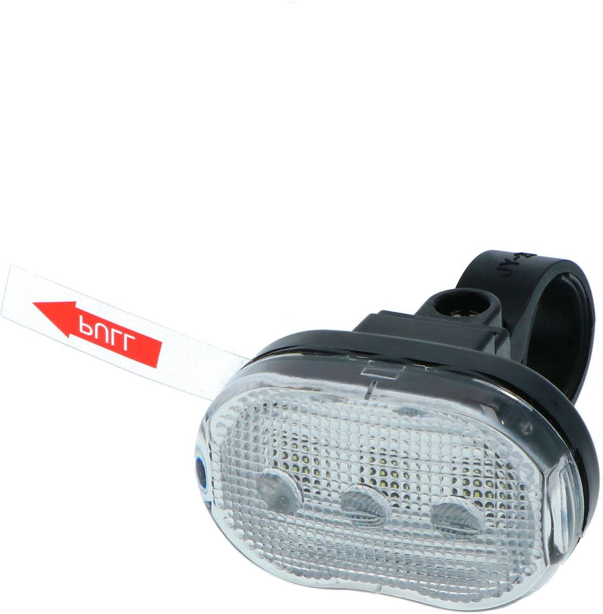 Dresco Fahrradbeleuchtung - Fahrradlampe klassisch - LED-Scheinwerfer schwarz