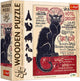 Trefl Holzpuzzle „Die schwarze Katze“ – Kunstpuzzle 200 Teile.