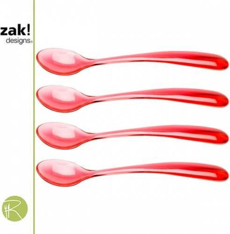 Zak!designs Eislöffel – stapelbar Eislöffel – stapelbar – 4er-Set – 15 cm