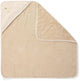 Kleiner holländischer Badeumhang – Beige – 75 x 75 – Neugeborene Naturals – Babyhase