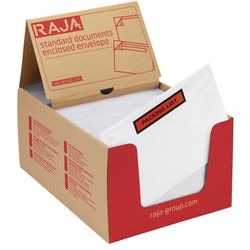 Packliste Umschläge Raja Palt05 165 mm Polyethylen, Silikonpapier