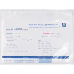 Packliste Umschläge Raja PCL13T 115 mm Polyethylen, Silikonpapier