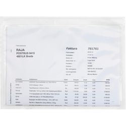 Packliste Umschläge Raja PCL15T 165 mm Polyethylen, Silikonpapier